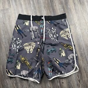 Star Wars Men's XL Swim Trunks 100% Polyester Lined